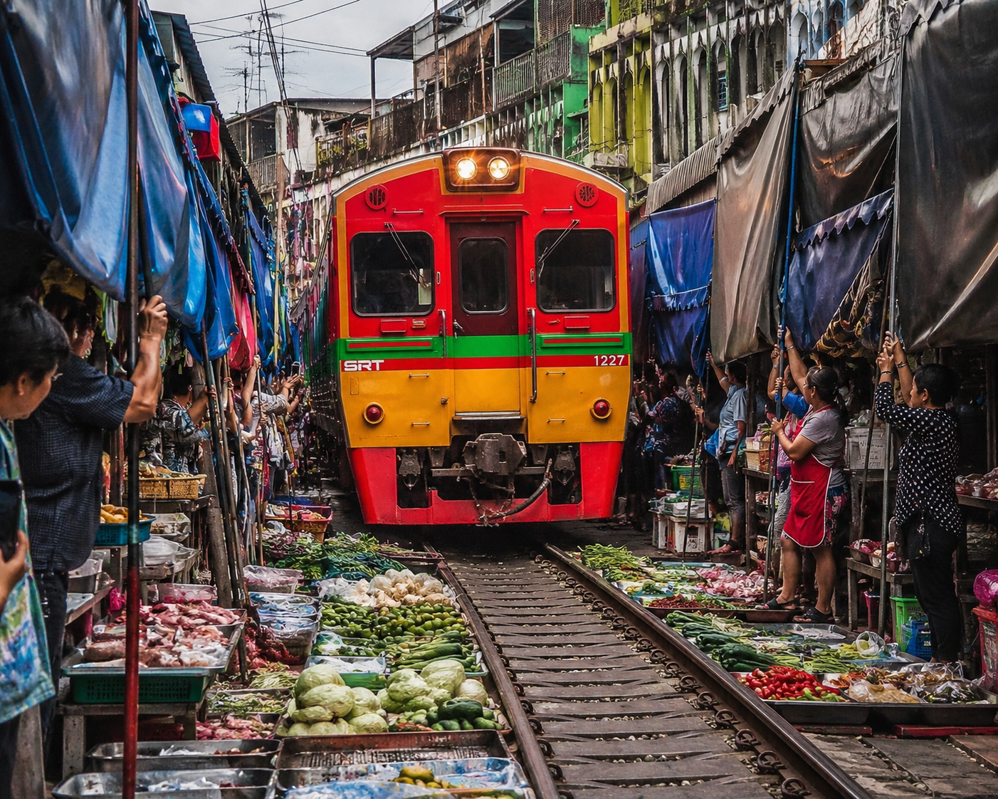 MAEKLONG RAILWAY MARKET HALF-DAY TOUR
