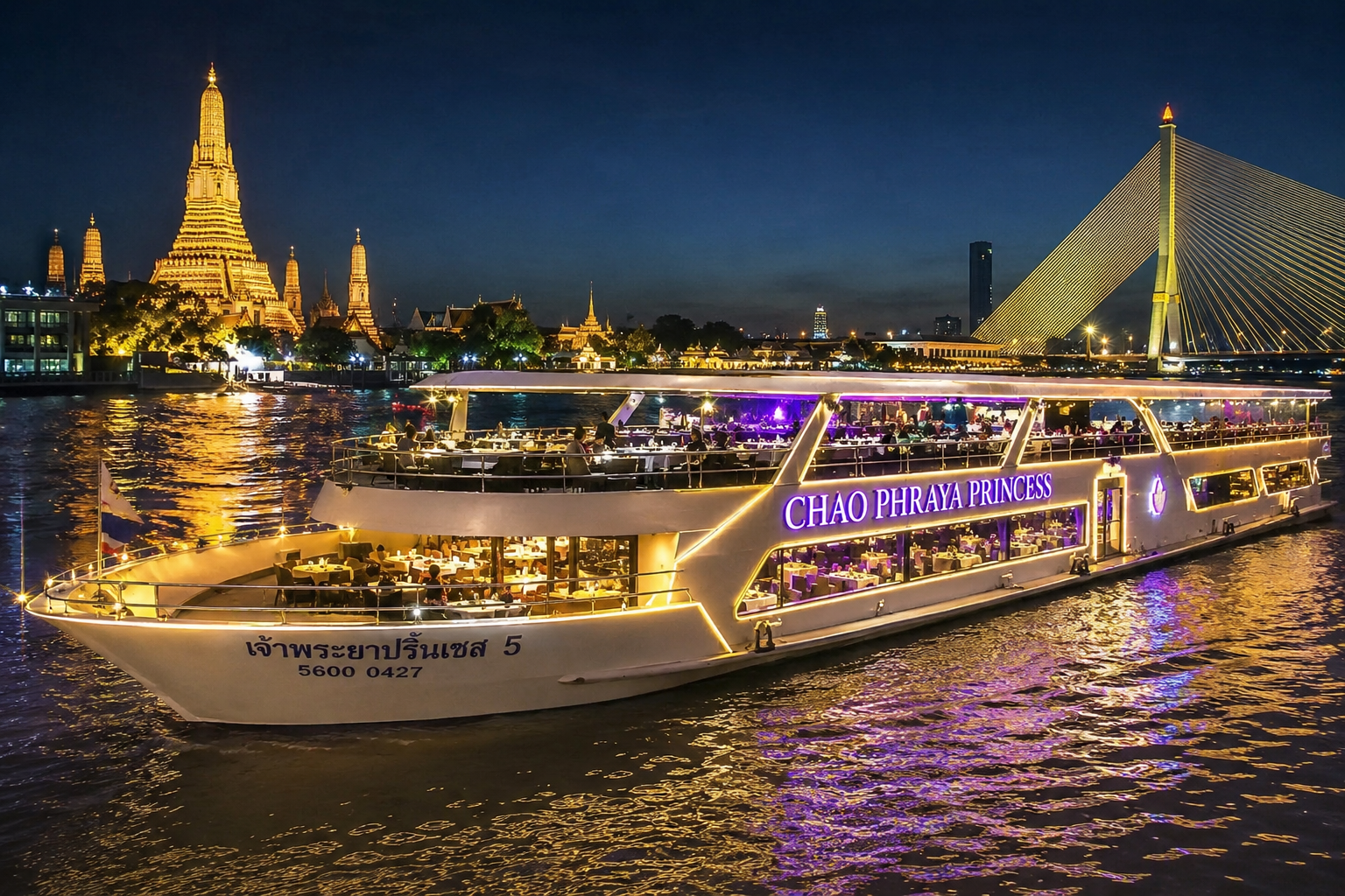 CHAO PHRAYA RIVER DINNER CRUISE